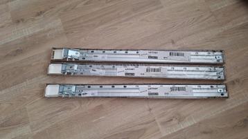 Ikea LÄTTHET Ophangrail (60cm) voor PLATSA - 3 stuks beschikbaar voor biedingen