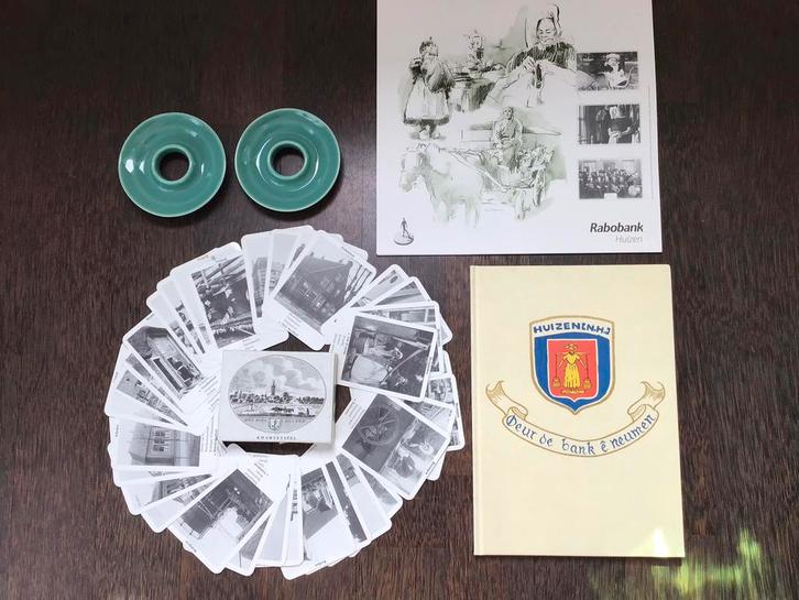 Huizen NH - kalender - kwartetspel - eierdopjes - boek, Antiek en Kunst, Curiosa en Brocante, Ophalen of Verzenden