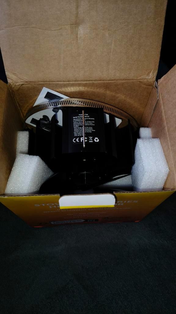 Warmte aangedreven kachelventilator - Nieuw in doos, Huis en Inrichting, Kachels, Nieuw, Vrijstaand, Houtkachel, Hout, Ophalen