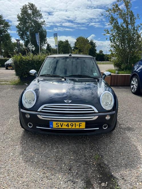 Nog zeer nette Mini 1.6 16V ONE Cabrio 2006 Zwart, Auto's, Mini, Particulier, Benzine, E, Cabriolet, Handgeschakeld, Geïmporteerd