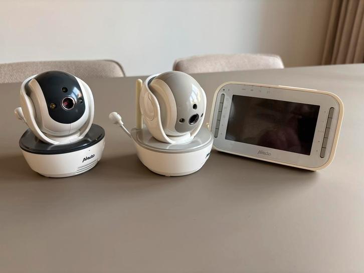 Alecto DVM-200GS / DVM201 scherm en camera(‘s) te koop, Kinderen en Baby's, Babyfoons, Gebruikt, 250 meter of meer, Camera, Ophalen of Verzenden