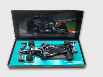 Lewis Hamilton World Champion 2020 Mercedes 1:18 beschikbaar voor biedingen