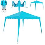 Partytent opvouwbaar pop up blauw 3x3 GRATIS VERZENDEN!, Tuin en Terras, Nieuw, 2 meter of meer, Minder dan 5 meter, Opvouwbaar