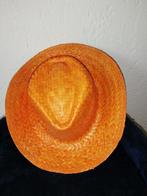 Oranje stro hoeden 12 stuks, Kleding | Dames, Ophalen of Verzenden, Zo goed als nieuw