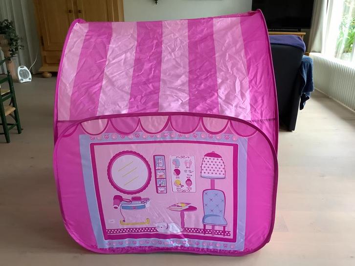 Leuke Beauty Pop-up Speeltent -  voor kinderen vanaf 2 jaar!, Kinderen en Baby's, Speelgoed | Buiten | Speelhuisjes, Zo goed als nieuw