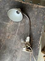 Industriele Retro vintage werkbanklamp, Metaal, Retro Vintage Fifties DDR Industrieel, Gebruikt, 50 tot 75 cm