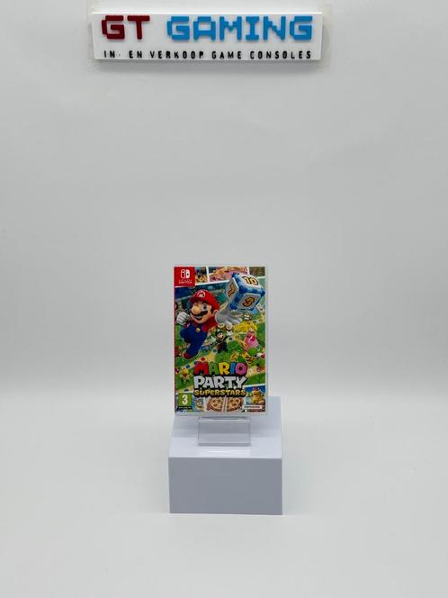 MARIO PARTY SUPER STARS NINTENDO SWITCH GAME, Spelcomputers en Games, Games | Nintendo Switch, Zo goed als nieuw, 3 spelers of meer
