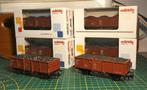 Märklin, 6 x open goederenwagen met kolen, Wisselstroom, Wagon, Ophalen of Verzenden, Zo goed als nieuw