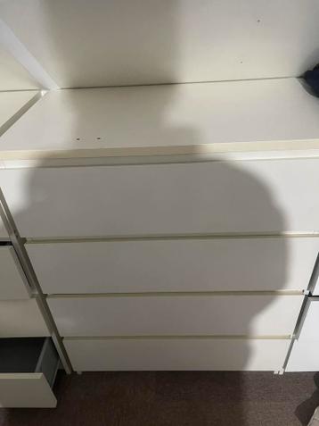 Ikea malm ladeskasten 4 lades   2 stuks - afbeelding 8