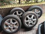 Set 16 inch lichtmetalen velgen (incl. oude winterbanden), Ophalen, Gebruikt, Hyundai