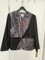 TH Braun Chique Zwart wit Jasje Colbertje Blazer maat 46, Kleding | Dames, Verzenden, Maat 46/48 (XL) of groter, Zo goed als nieuw