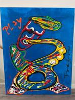 Fabian (Herman Brood) PLAY 100x80cm, Antiek en Kunst, Ophalen of Verzenden