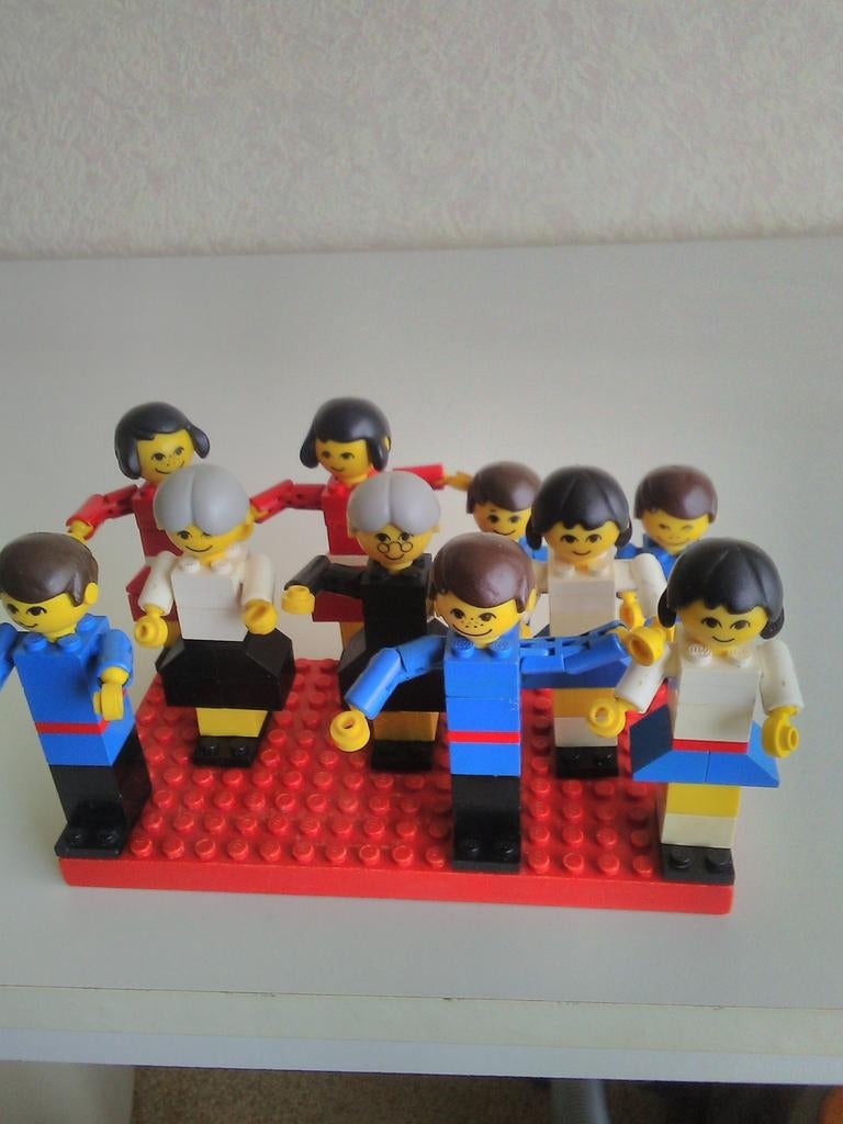 Retro lego nr. 200 poppetjes 2 sets , jaren 70, Ophalen of Verzenden, Zo goed als nieuw