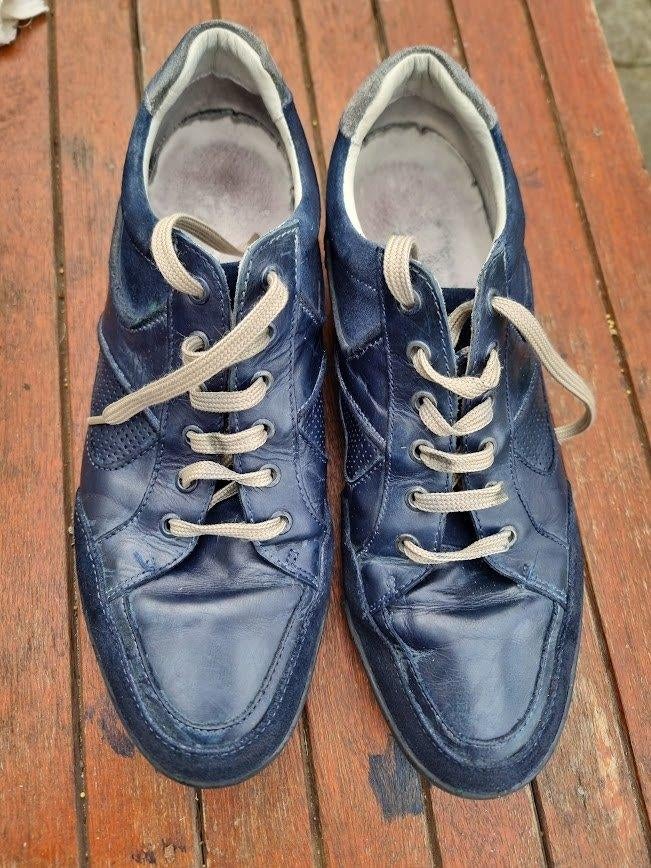 heren schoenen maat 43-44 Bieden, Van bomel, Blauw, Overige typen, Ophalen of Verzenden