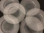 6x Kosta Boda LIMELIGHT (onder)borden ø31,5cm, Huis en Inrichting, Keuken | Servies, Ophalen of Verzenden, Bord(en), Effen, Glas