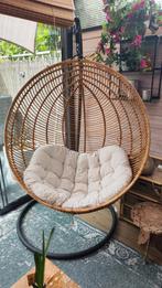 Grote Egg Chair rotan, Tuin en Terras, Ophalen, Gebruikt, Rotan