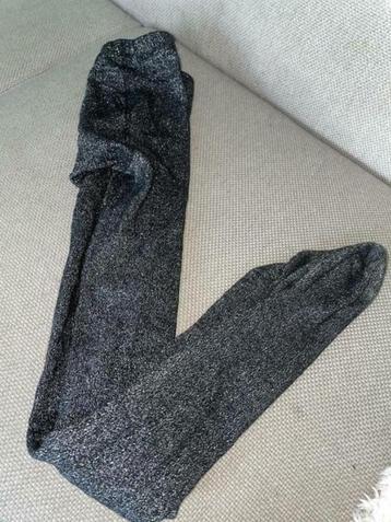 Hema 146 152 maillot legging zwart zwarte glitter feest beschikbaar voor biedingen