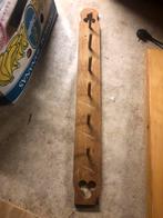 Houten Mokkenhouder / Kapstok, Huis en Inrichting, Gebruikt, Wandhaken, Ophalen of Verzenden, Minder dan 100 cm