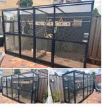 Mooie grote voliere, Dieren en Toebehoren, Vogels | Hokken en Kooien, Ophalen, Zo goed als nieuw, Aluminium, Volière