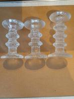 Iittala Festivo Kaarsenstandaarden Timo Sarpaneva, Ophalen of Verzenden, Glas