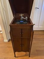 Antieke platenspeler, Ophalen