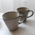 2 koffie, melk of thee mokken | NIEUW, Ophalen, Nieuw, Overige stijlen, Kop(pen) en/of Schotel(s)