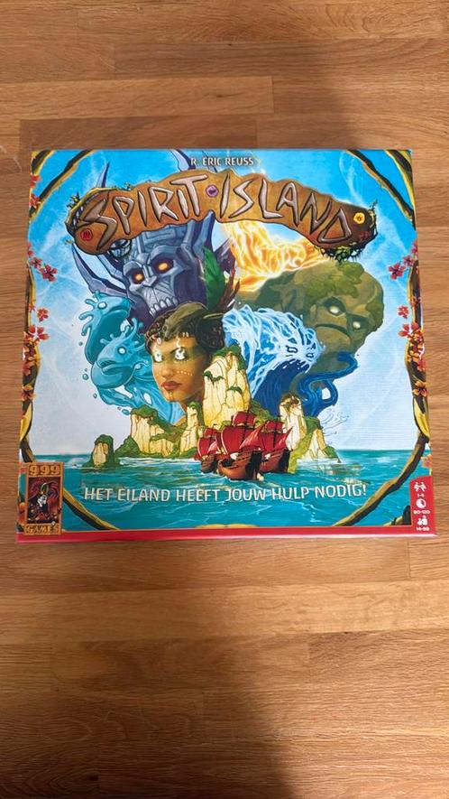 Spirit island NL versie 999 games, Hobby en Vrije tijd, Gezelschapsspellen | Kaartspellen, Zo goed als nieuw, Een of twee spelers