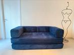 Designer Slaapbank, Huis en Inrichting, Slaapkamer | Slaapbanken, Blauw, Tweepersoons, Ophalen of Verzenden, Zo goed als nieuw