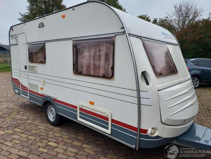 Home Car 43 Racer bj 2006 frans bed, Caravans en Kamperen, Caravans, Bedrijf, tot en met 4, 750 - 1000 kg, Rondzit, Home-car, Ophalen