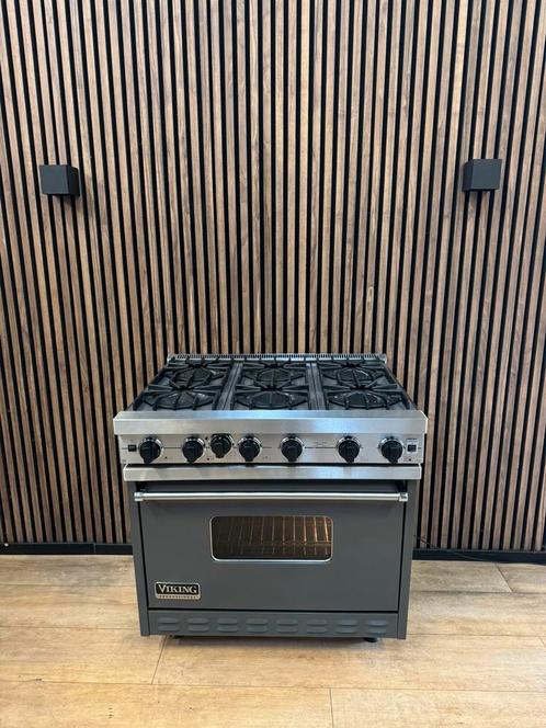 Luxe Professionele VIKING 6 pits Fornuis (Gratis bezorgen), Witgoed en Apparatuur, Fornuizen, Zo goed als nieuw, Vrijstaand, Gas