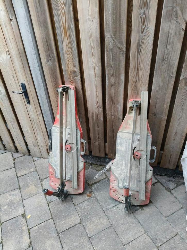 2x Rubi Tegelsnijders TPS 75 & 66 - Gebruikt, Doe-het-zelf en Verbouw, Gereedschap | Overige machines, Ophalen