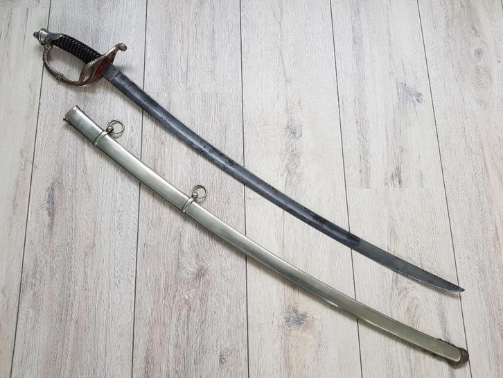 sabel Nederland M1852 Schutterij, Verzamelen, Militaria | Algemeen, Landmacht, Zwaard of Sabel, Nederland, Verzenden