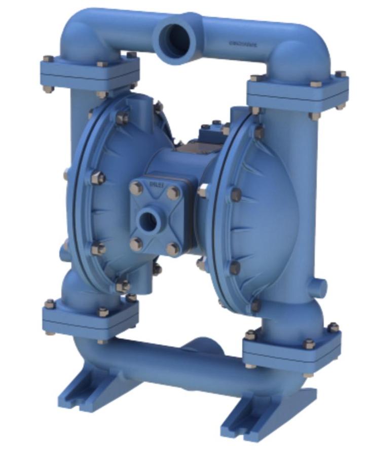 SANDPIPER S15 MEMBRAANPOMP - 24.1 M3/H - GOEDE STAAT, Tuin en Terras, Waterpompen, Gebruikt, Overige typen, Ophalen of Verzenden