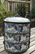 Tiffindoos/ oosterse lunchbox of voedseldrager, Antiek en Kunst, Ophalen