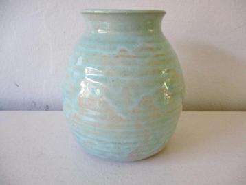  Sphinx Maastricht vintage blauw/ groene vaas  beschikbaar voor biedingen