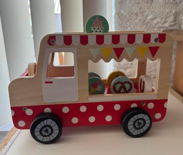 Hema houten foodtruck / ijscowagen, nieuwstaat! beschikbaar voor biedingen
