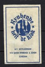 2316 Schiedam RYNBENDE HEIT DE KLOK, Verzamelen, Ophalen of Verzenden, Nederland