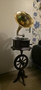 antieke grammofoon, Ophalen of Verzenden