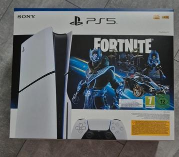 Playstation 5 Slim (PS5) - Disc  + Fortnite Cobalt Star  beschikbaar voor biedingen