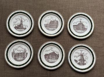 6 borden ALMELO Waag Rectorhuis Molen Hoop Huize Almelo Kerk beschikbaar voor biedingen