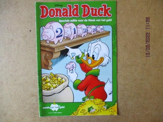 adv6670 donald duck week van het geld, Eén stripboek, Ophalen, Gelezen