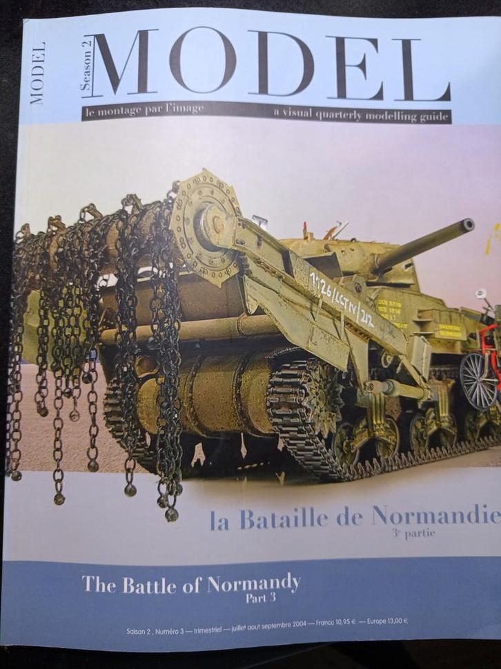 Model Season 2 WW2 tanks - La Bataille de Normandie, Boeken, Techniek, Zo goed als nieuw, Overige onderwerpen, Ophalen of Verzenden
