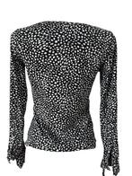 Marc Cain shirt lange mouw S, Zwart, Ophalen of Verzenden, Zo goed als nieuw, Lange mouw