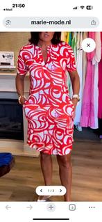 Mooi rood met wit los zomerjurkje, Kleding | Dames, Maat 38/40 (M), Nieuw, Ophalen of Verzenden, Knielengte
