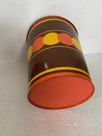 Jaren 70 retro blikken prullenbak, Gebruikt, Regency Wars, Onbekend, Ophalen of Verzenden