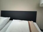 Grijs hoofdbord voor bed, Ophalen, Overige materialen, Gebruikt, Tweepersoons