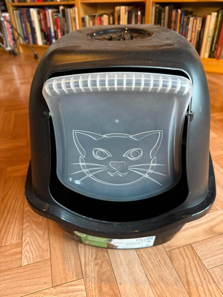 Kattenbak met deksel en klapdeur –, Dieren en Toebehoren, Kattenbakken, Nieuw, Gesloten, Ophalen of Verzenden