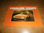 brochure  Vauxhall Cavalier Coupé, Nieuw, Overige merken, Ophalen of Verzenden