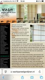 Paneelgordijnen., Huis en Inrichting, Stoffering | Gordijnen en Lamellen, Ophalen, Zo goed als nieuw, Wit, 200 cm of meer