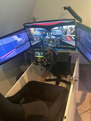 F1 / rally race simulator incl stoel beschikbaar voor biedingen